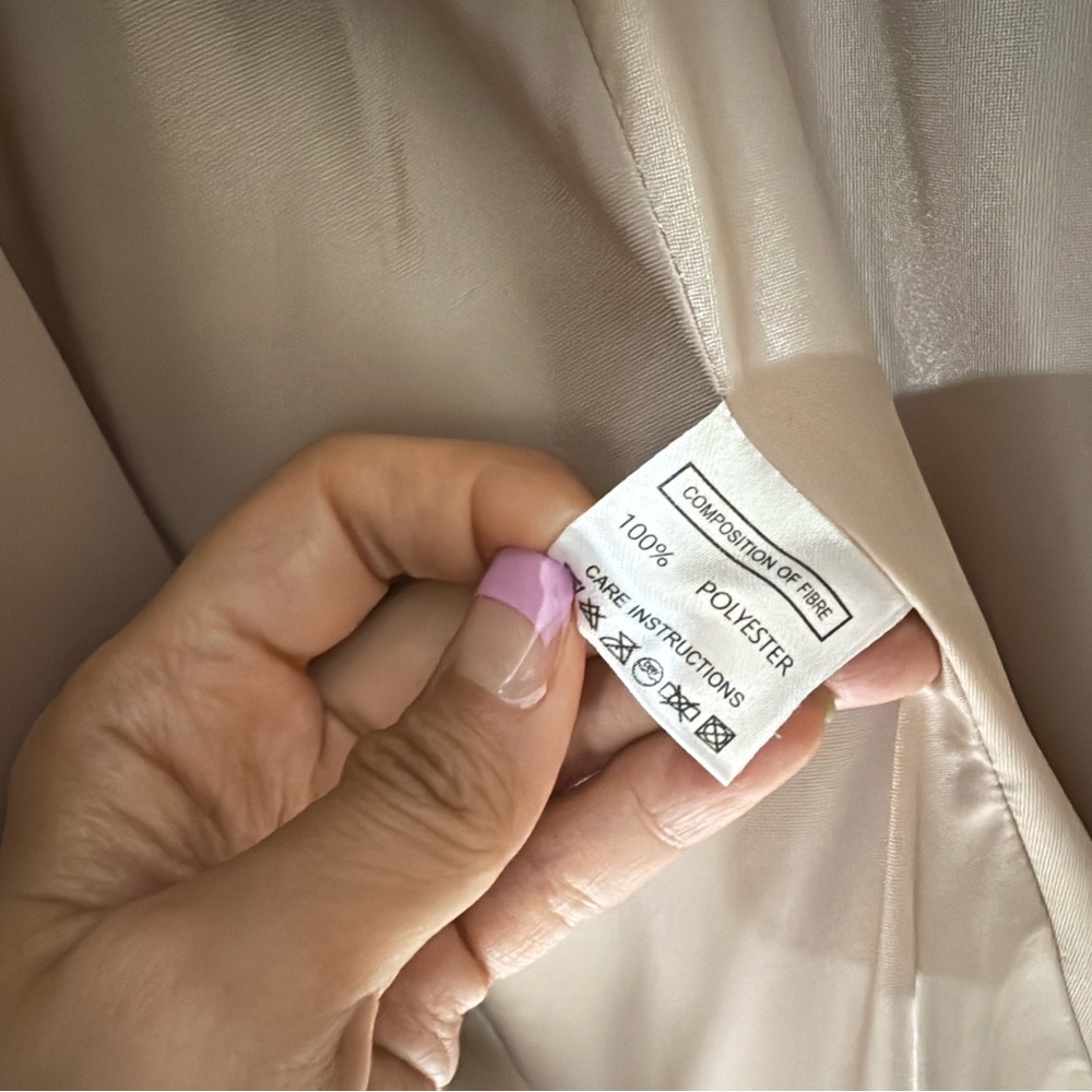 Women's Cream Teddy Jacket - Picture 12 of 14